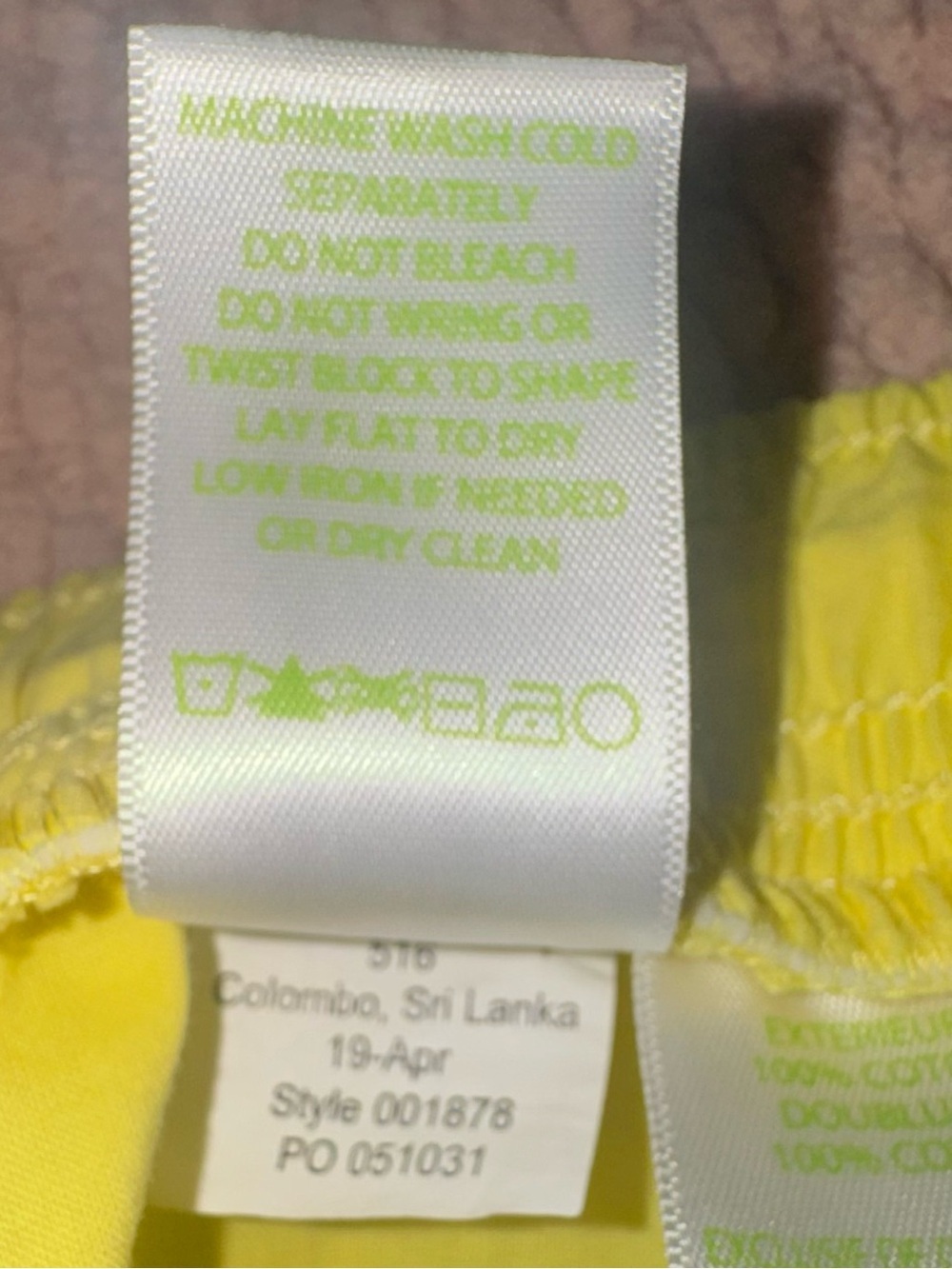 Lilly Pulitzer Katia Embroidered Watch Hill Yellow Sequin Shorts size small - Picture 13 of 13